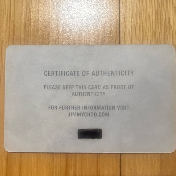 AUTHENTIC JIMMY CHOO NINE2FIVE TOTE - Picture 15 of 15